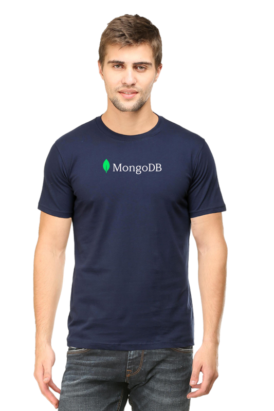 Premium MongoDB T-shirt | Round Neck Half Sleeve | 100% Cotton